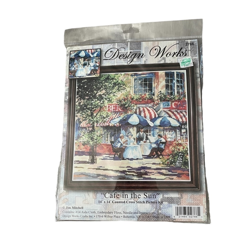 Design Works - Cafe in the Sun Cross Stitch